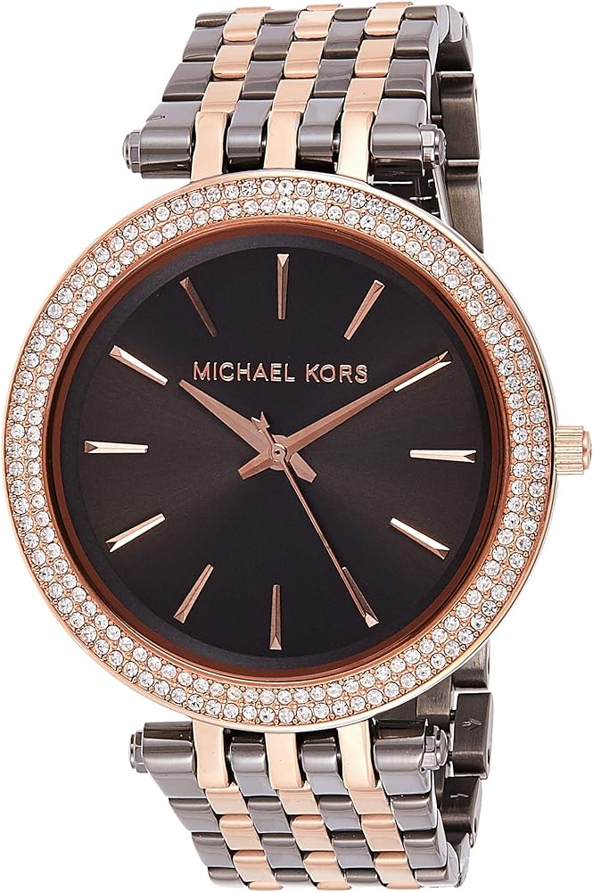  Shop Authentic Michael Kors Darci Analog Quartz Grey Dial Two Tone Steel Strap Watch For Women - MK3584 - Luxxuri