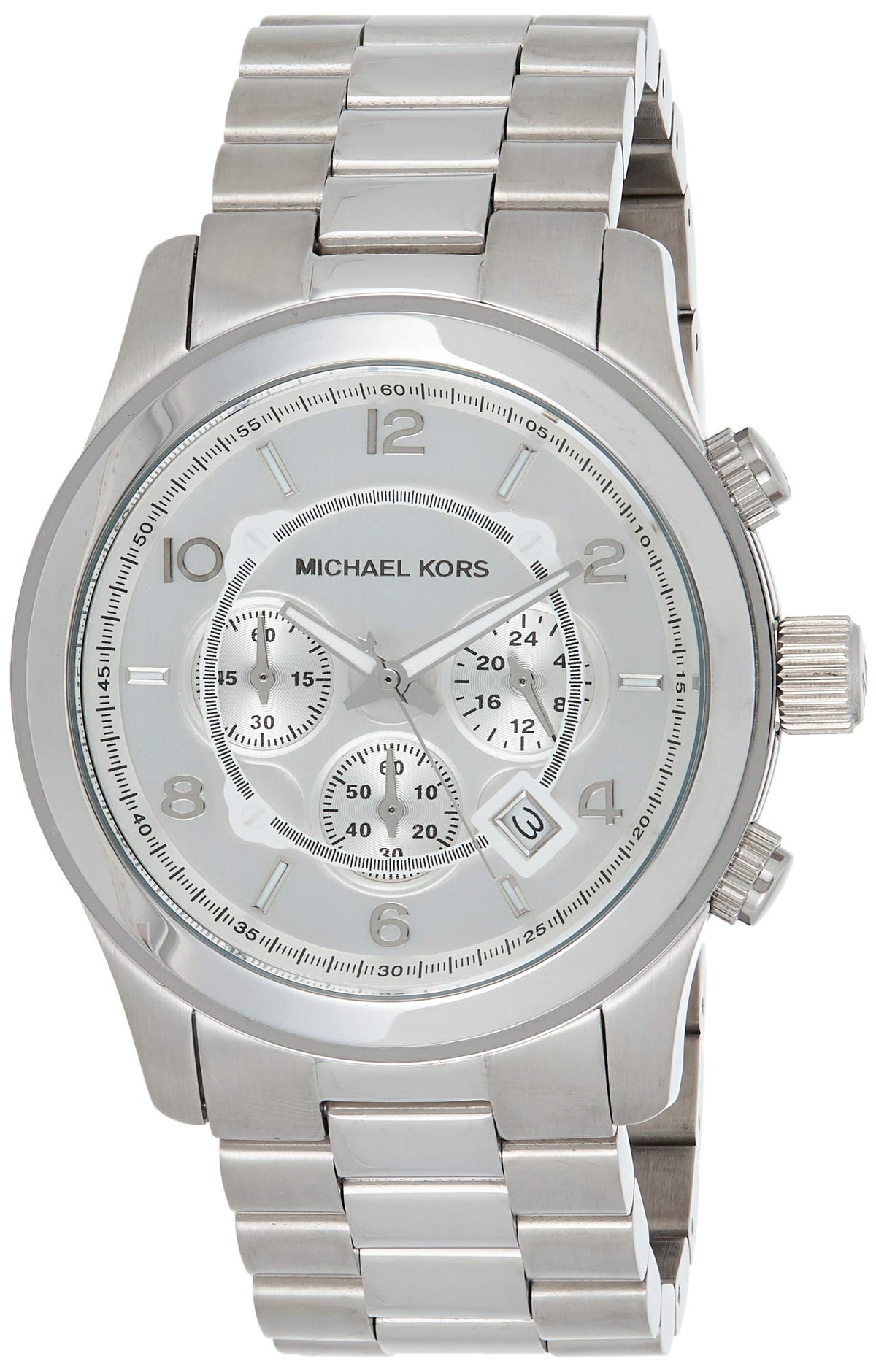  Shop Authentic Michael Kors Runway Silver Dial Silver Steel Strap Watch for Men- MK8086 - Luxxuri