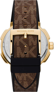  Shop Authentic Michael Kors Sidney Multifunction White Dial Brown Leather Strap Watch For Women - MK6948 - Luxxuri