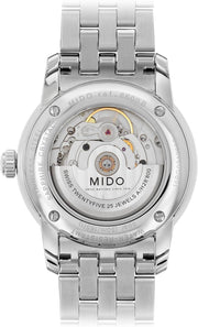  Shop Authentic Mido Baroncelli II Automatic Blue Dial Silver Steel Strap Watch For Men - M8600.4.15.1 - Luxxuri