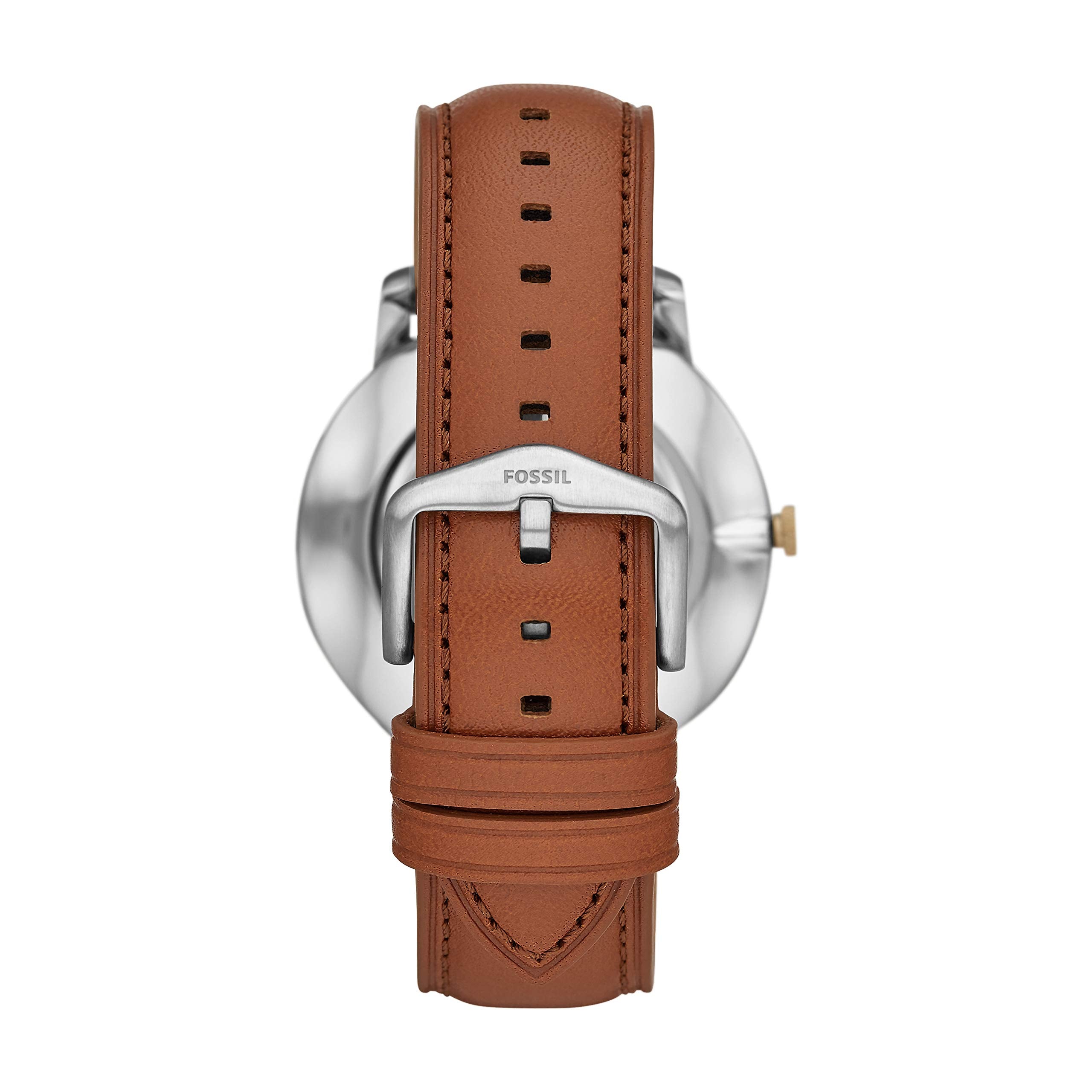  Shop Authentic Fossil The Minimalist 3H Blue Dial Brown Leather Strap Watch for Men - FS5499 - Luxxuri
