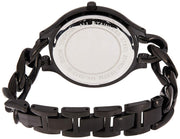  Shop Authentic Michael Kors Slim Runway Black Dial Black Steel Strap Watch for Women - MK3317 - Luxxuri