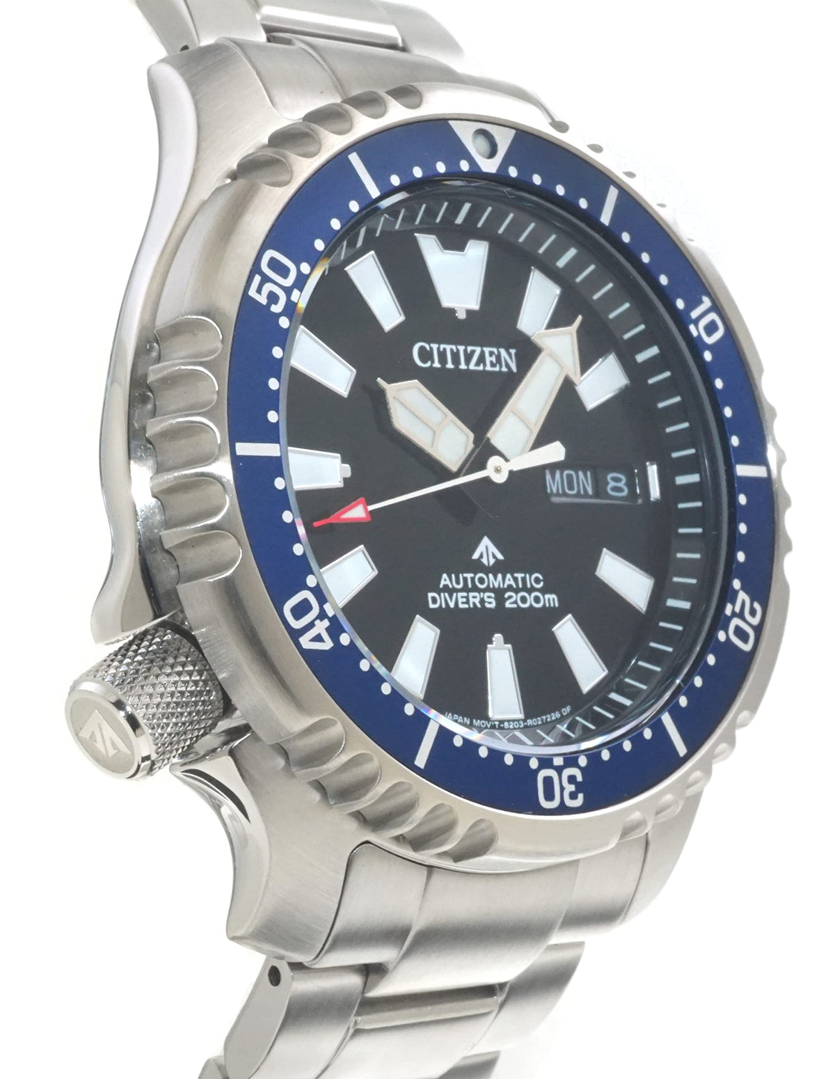  Shop Authentic Citizen Promaster Fugu Limited Edition Diver's 200m Automatic Black Dial Silver Steel Strap Watch For Men - NY0098-84E - Luxxuri