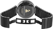  Shop Authentic Gucci Interlocking Grammy XL Gold Dial Black Steel Strap Watch for Men - YA133209 - Luxxuri