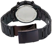  Shop Authentic Fossil Townsman Chronograph Black Dial Black Steel Strap Watch for Men - FS5379 - Luxxuri