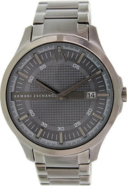  Shop Authentic Armani Exchange Hampton Chronograph Grey Dial Grey Steel Strap Watch For Men - AX2135 - Luxxuri