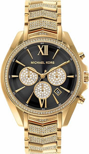  Shop Authentic Michael Kors Whitney Chronograph Black Dial Gold Steel Strap Watch for Women - MK7224 - Luxxuri