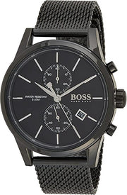  Shop Authentic Hugo Boss Associate Black Dial Black Mesh Bracelet Watch for Men - 1513769 - Luxxuri