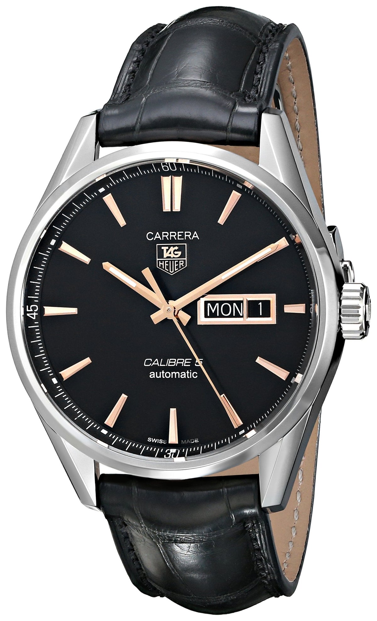  Shop Authentic Tag Heuer Carrera Black Dial Watch for Men - WAR201C.FC6266 - Luxxuri