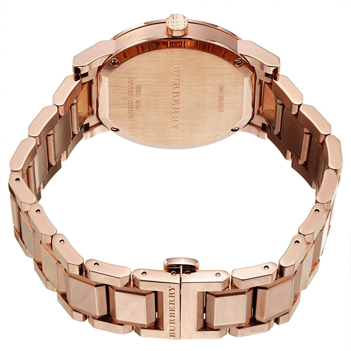  Shop Authentic Burberry The City Grey Dial Rose Gold Steel Strap Watch for Men - BU9353 - Luxxuri