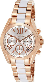  Shop Authentic Michael Kors Bradshaw Silver Dial Two Tone Steel Strap Watch for Women - MK5907 - Luxxuri