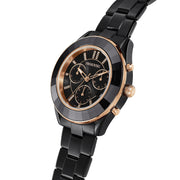  Shop Authentic Swarovski Octea Lux Sport Black Dial Black Steel Strap Unisex Watch - 5610472 - Luxxuri