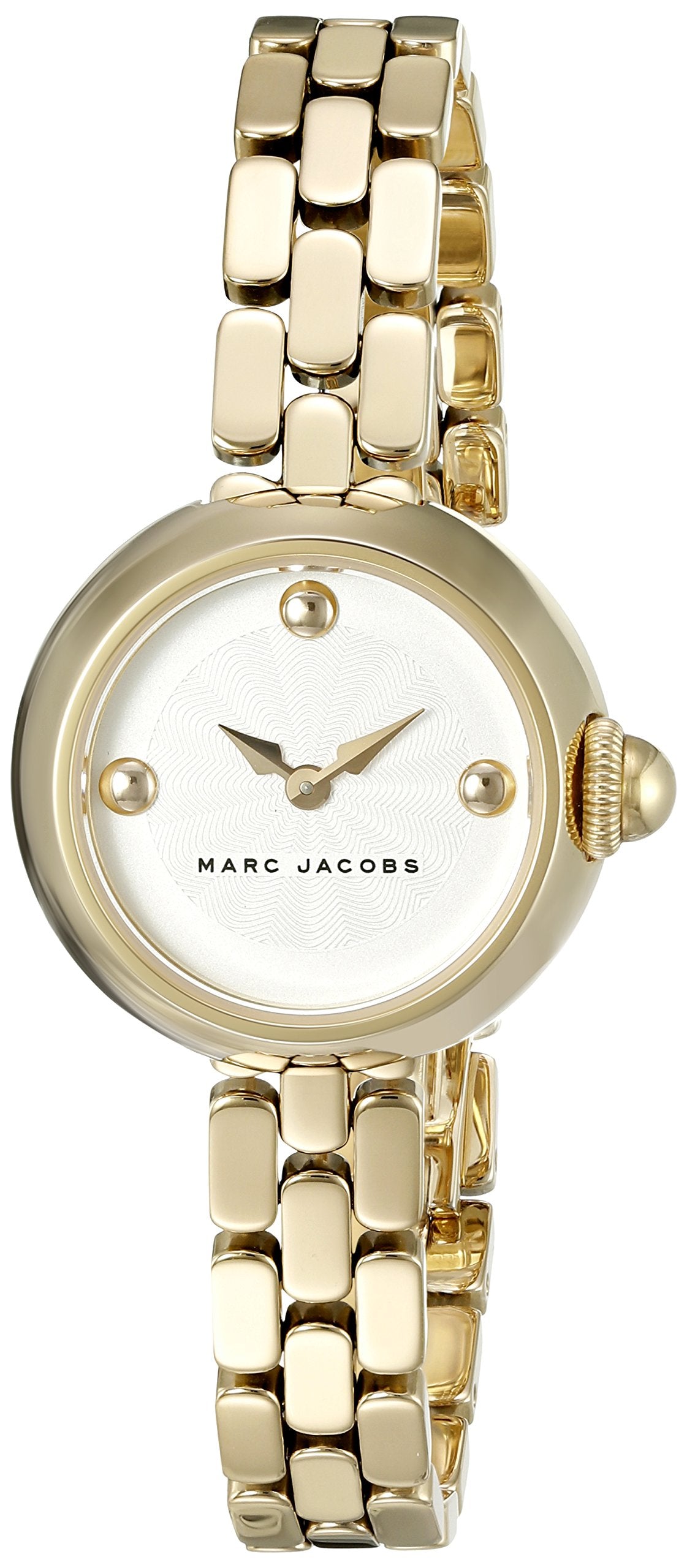  Shop Authentic Marc Jacobs Courtney White Dial Gold Steel Strap Watch for Women - MJ3457 - Luxxuri
