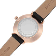  Shop Authentic Michael Kors Pyper Three Hand White Dial Black Leather Strap Watch For Women - MK2835 - Luxxuri
