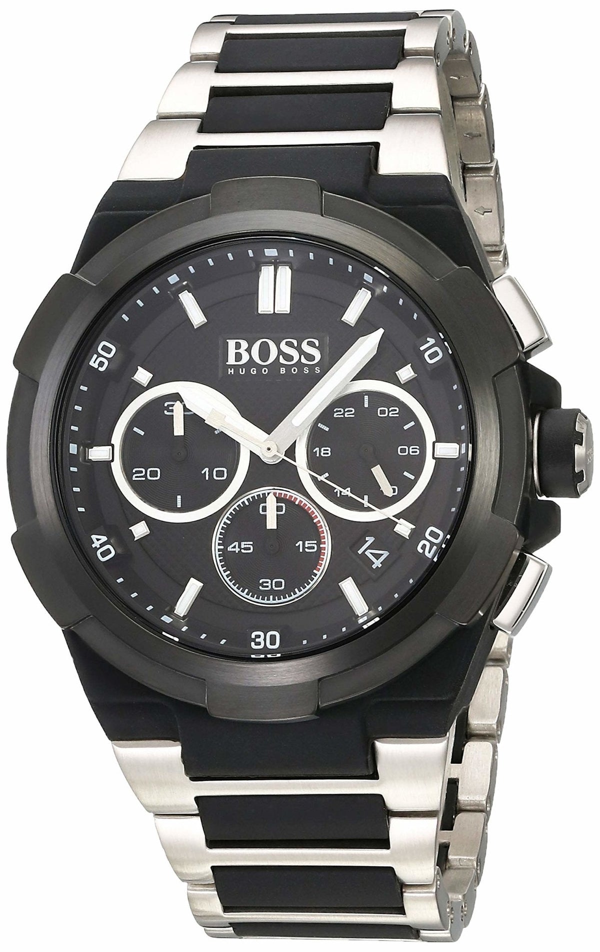  Shop Authentic Hugo Boss Supernova Black Dial Two Tone Steel Strap Watch for Men - 1513368 - Luxxuri