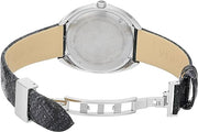  Shop Authentic Versace Shadov Quartz Silver Dial Black Snake Leather Strap Watch for Women - VEBM00118 - Luxxuri