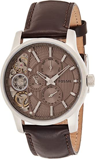  Shop Authentic Fossil Twist Chronograph Multifunction Taupe Dial Brown Leather Strap Watch for Men - ME1098 - Luxxuri