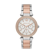  Shop Authentic Michael Kors Parker White Dial Two Tone Steel Strap Watch for Women - MK5820 - Luxxuri