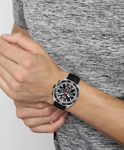  Shop Authentic Hugo Boss Energy Chronograph Black Dial Black Silicon Strap Watch For Men - 1513969 - Luxxuri
