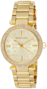  Shop Authentic Michael Kors Parker Gold Dial Gold Steel Strap Watch for Women - MK6469 - Luxxuri