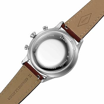  Shop Authentic Fossil Retro Pilot Chronograph Silver Dial Brown Leather Strap Watch for Men - FS5809 - Luxxuri