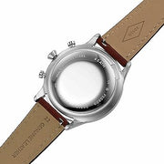  Shop Authentic Fossil Retro Pilot Chronograph Silver Dial Brown Leather Strap Watch for Men - FS5809 - Luxxuri