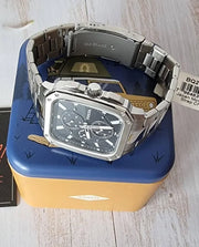  Shop Authentic Fossil Inscription Multifunction Black Dial Silver Steel Strap Watch for Men - BQ2655 - Luxxuri