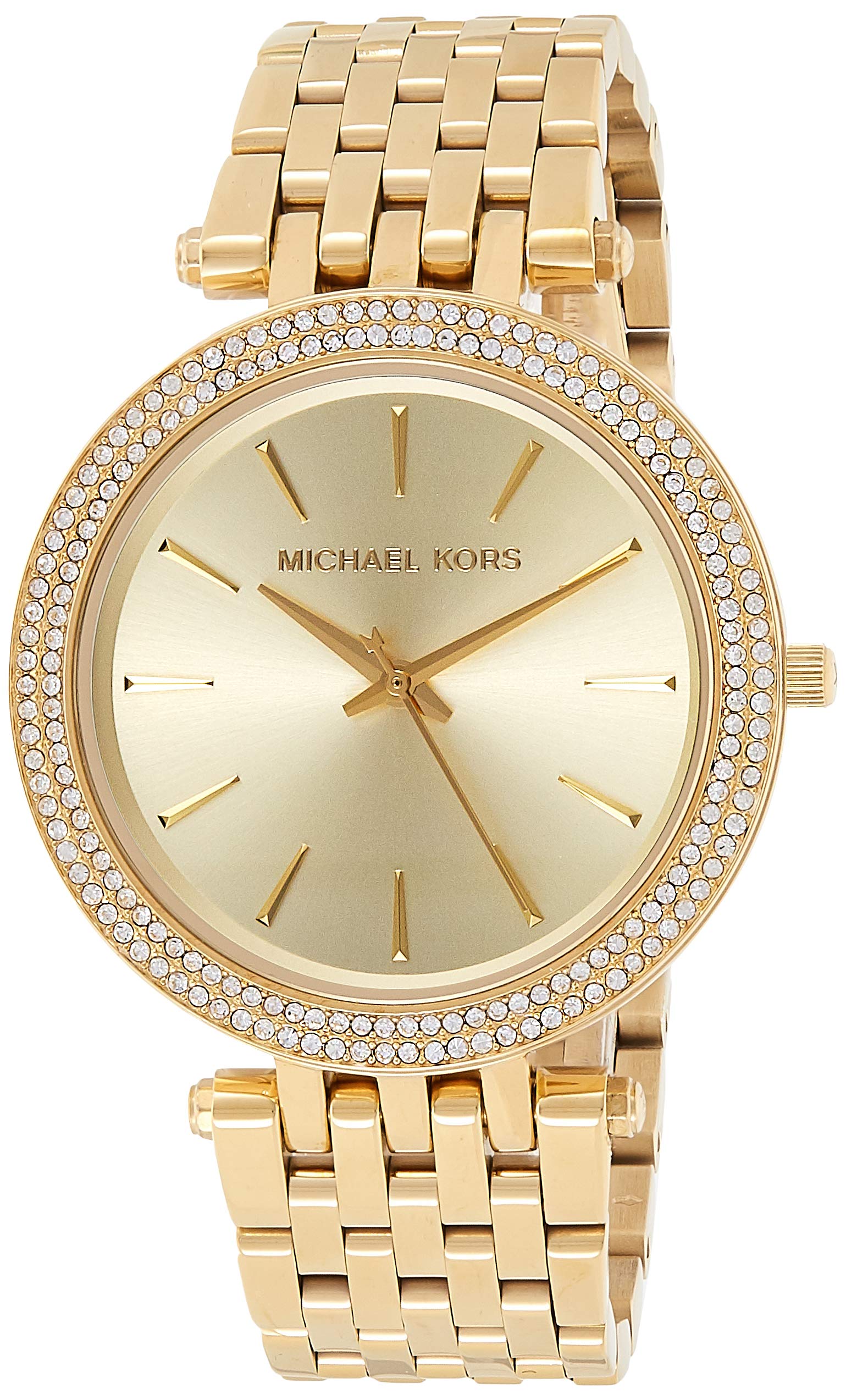  Shop Authentic Michael Kors Darci Silver Dial Gold Stainless Steel Strap Watch for Women - MK3191 - Luxxuri
