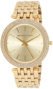  Shop Authentic Michael Kors Darci Silver Dial Gold Stainless Steel Strap Watch for Women - MK3191 - Luxxuri