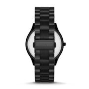  Shop Authentic Michael Kors Mini Slim Runway Black Dial Black Steel Strap Watch for Women - MK3587 - Luxxuri