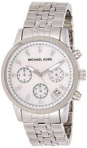  Shop Authentic Michael Kors Ritz White Dial Silver Stainless Steel Strap Watch for Women - MK5020 - Luxxuri