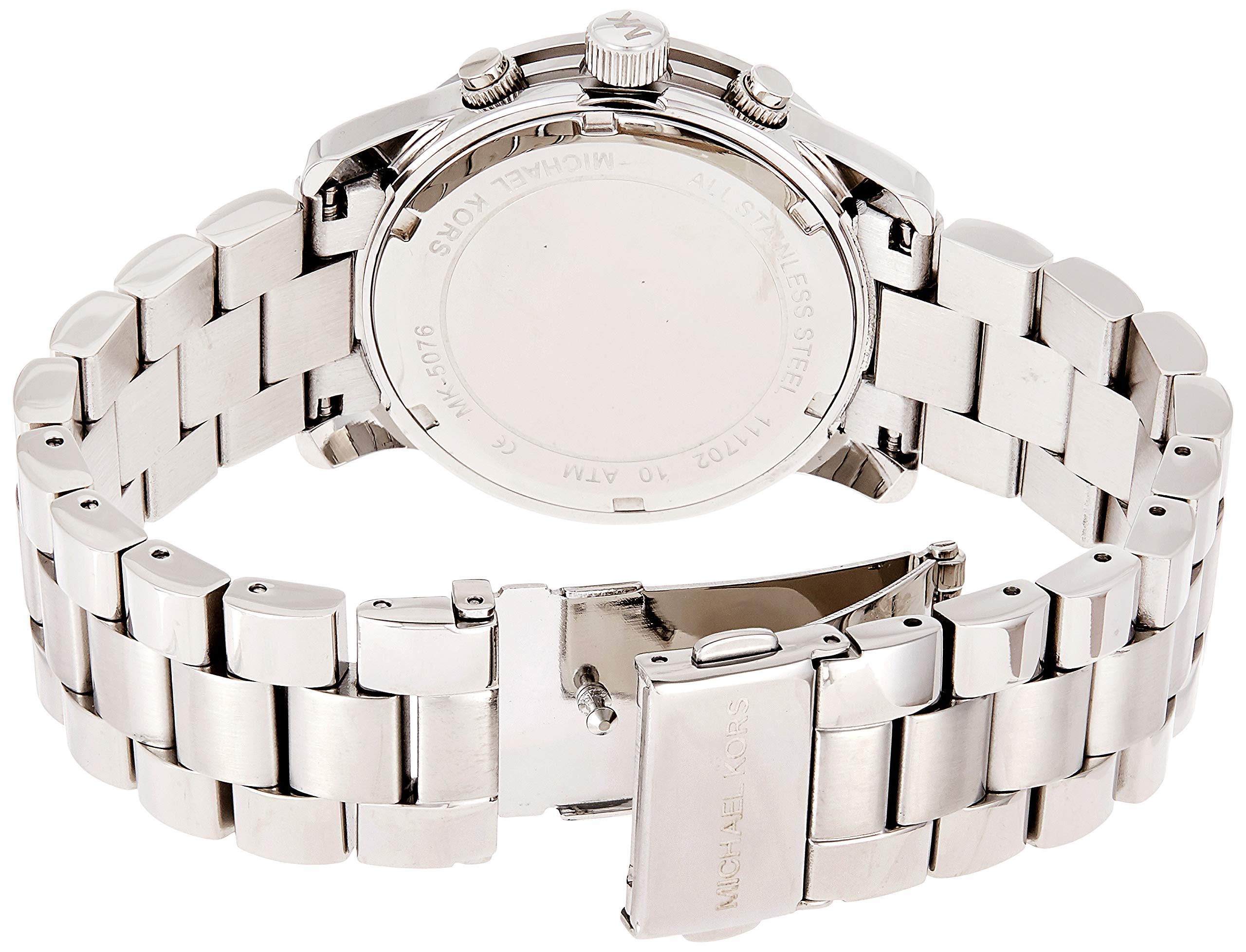  Shop Authentic Michael Kors Runway Silver Dial Silver Steel Strap Watch for Women - MK5076 - Luxxuri