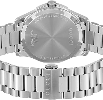 Shop Authentic Gucci G Timeless Blue Dial Silver Steel Strap Watch For Men - YA126316 - Luxxuri