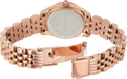  Shop Authentic Michael Kors Lexington Quartz Blue Dial Rose Gold Steel Strap Watch For Women - MK3272 - Luxxuri