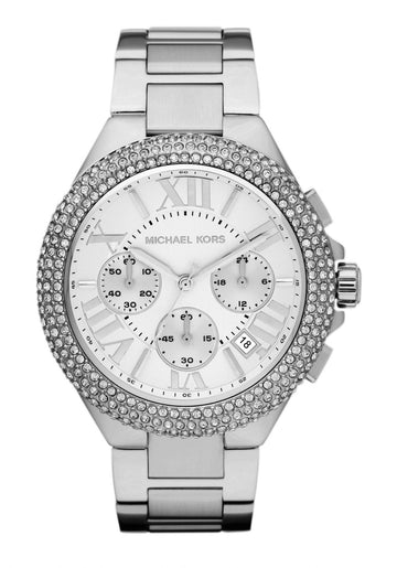  Shop Authentic Michael Kors Camille Silver Dial Silver Steel Strap Watch for Women - MK5634 - Luxxuri