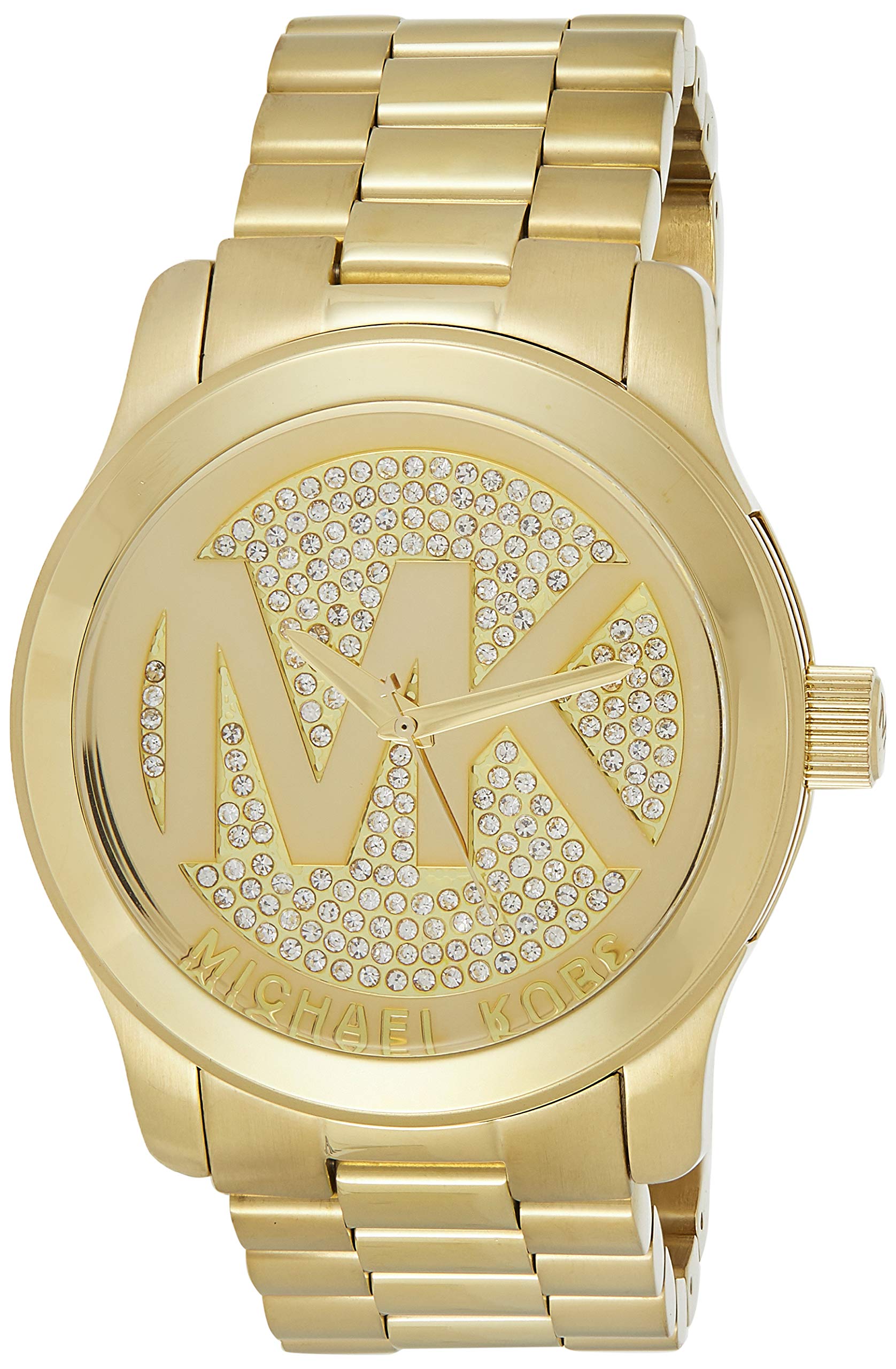  Shop Authentic Michael Kors Runway Gold Dial Gold Steel Strap Watch for Women - MK5706 - Luxxuri