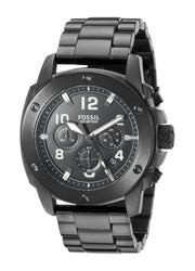  Shop Authentic Fossil Machine Chronograph Black Dial Black Steel Strap Watch for Men - FS4927 - Luxxuri
