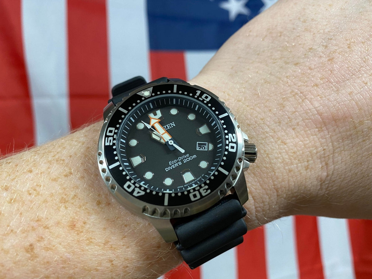  Shop Authentic Citizen Eco Drive Pro Master Diver Black Dial Black Steel Strap Watch For Men - BN0150-28E - Luxxuri