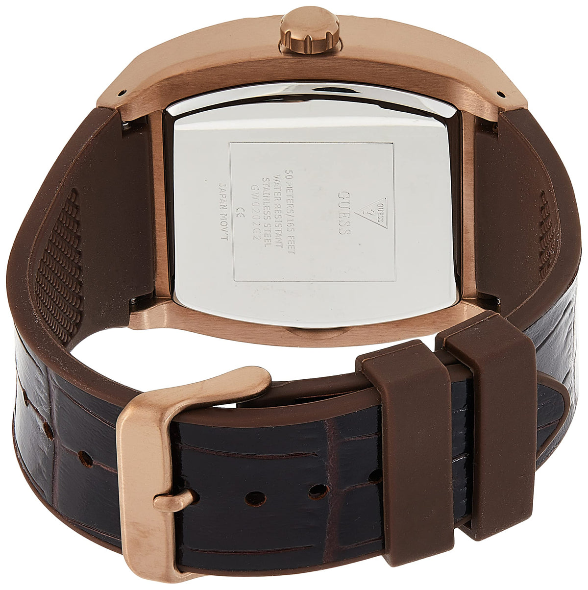  Shop Authentic Guess Phoenix Multifunction Blue Dial Brown Leather Strap Watch for Men - GW0202G2 - Luxxuri