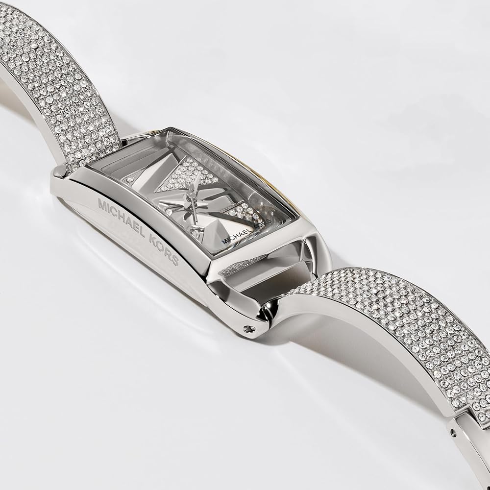  Shop Authentic Michael Kors Empire Three-Hand Silver Dial Silver Steel Strap Watch for Women - MK4841 - Luxxuri