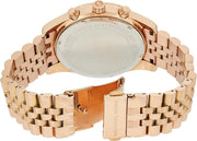  Shop Authentic Michael Kors Lexington Chronograph White Dial Rose Gold Steel Strap Watch For Women - MK8313 - Luxxuri