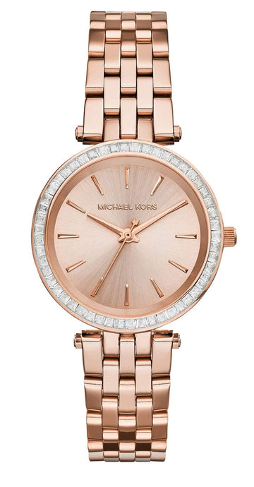  Shop Authentic Michael Kors Darci Rose Gold Dial Rose Gold Stainless Steel Strap Watch for Women - MK3366 - Luxxuri