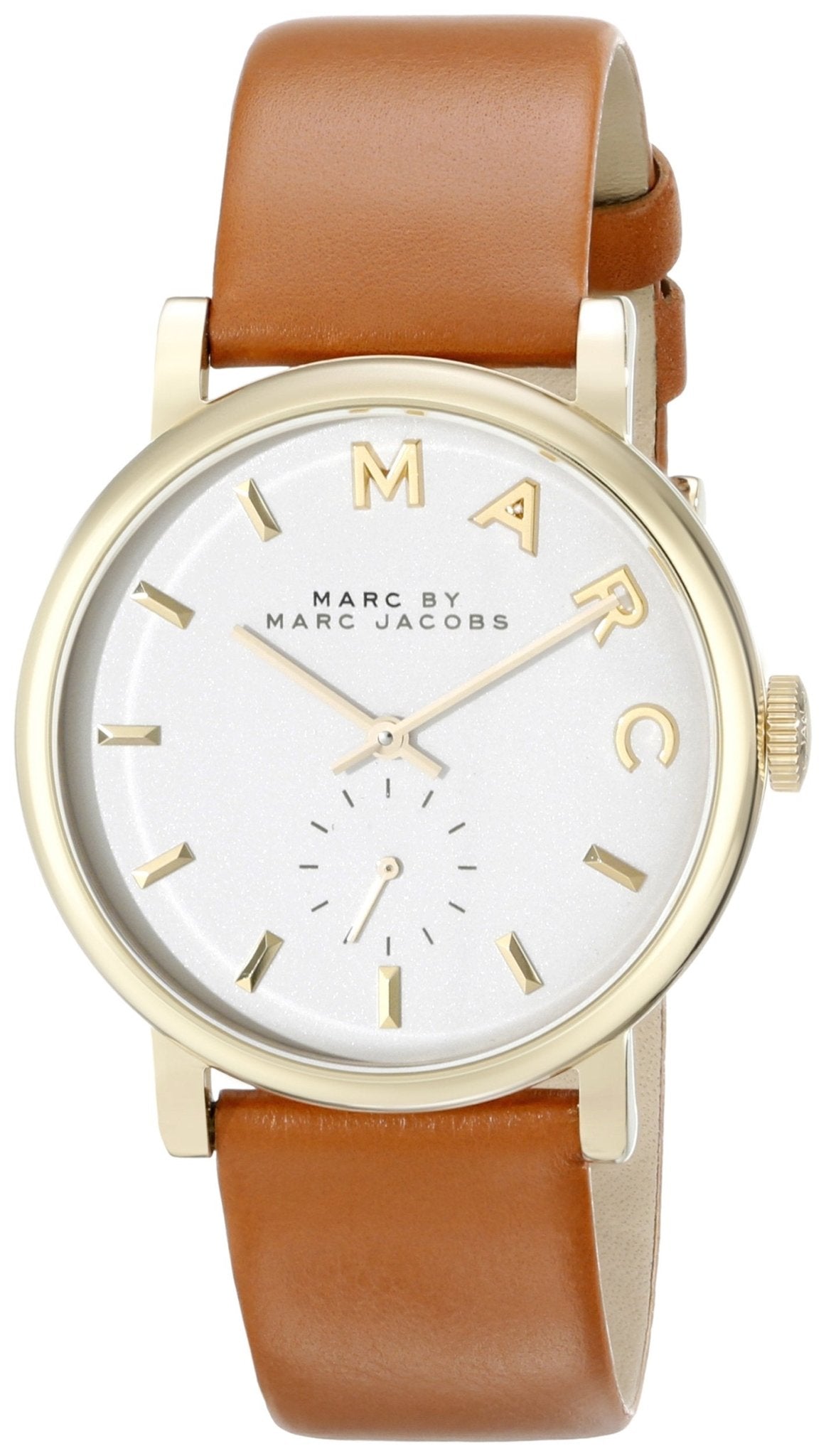  Shop Authentic Marc Jacobs Baker White Dial Brown Leather Strap Watch for Womern - MBM1316 - Luxxuri