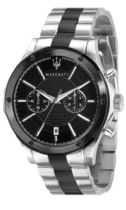  Shop Authentic Maserati Circuito Chronograph Black Dial Two Tone Steel Strap Watch For Men - R8873627003 - Luxxuri