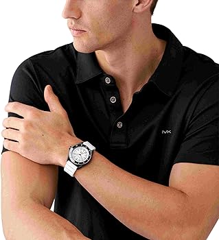  Shop Authentic Michael Kors Maritime Analog White Dial White Silicone Strap Watch for Men - MK9159 - Luxxuri