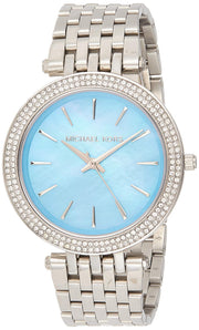  Shop Authentic Michael Kors Darci Mother of Pearl Blue  Dial Silver Steel Strap Watch for Women - MK3515 - Luxxuri