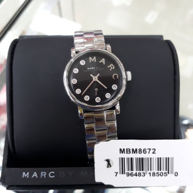  Shop Authentic Marc Jacobs Blade Black Dial Silver Steel Strap Watch for Women - MBM8672 - Luxxuri