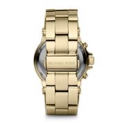  Shop Authentic Michael Kors Dylan Quartz Gold Dial Gold Steel Strap Watch For Women - MK5861 - Luxxuri