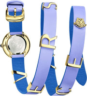  Shop Authentic Versace V-Flare Silver Dial Purple Leather Strap Watch for Women - VEBN00318 - Luxxuri