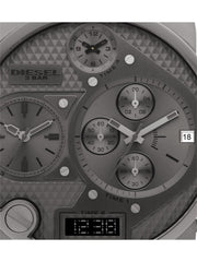  Shop Authentic Diesel Mr Daddy 1.0 Gray Dial Gray Stainless Steel Watch For Men - DZ7247 - Luxxuri